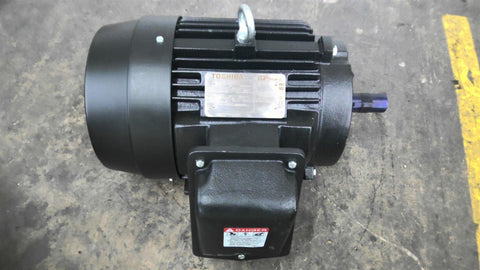 Toshiba Y752SDSR41A-P 7.5 HP AC Motor 3600 RPM 2P 3 PH 213T 208-230/460 V TEFC