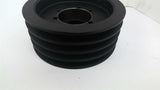 4B74SK Pulley 4 Groove 7.4 OD uses SK Busing