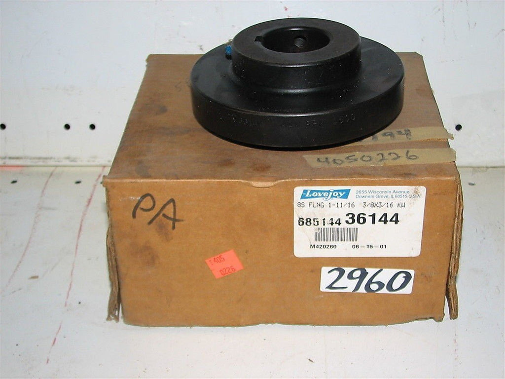 LoveJoy 8S Flange 1 11/16 -  685144 36144   NEW