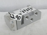 Solenoid Block / Manifold With 6 Ports 1/2" Npt New