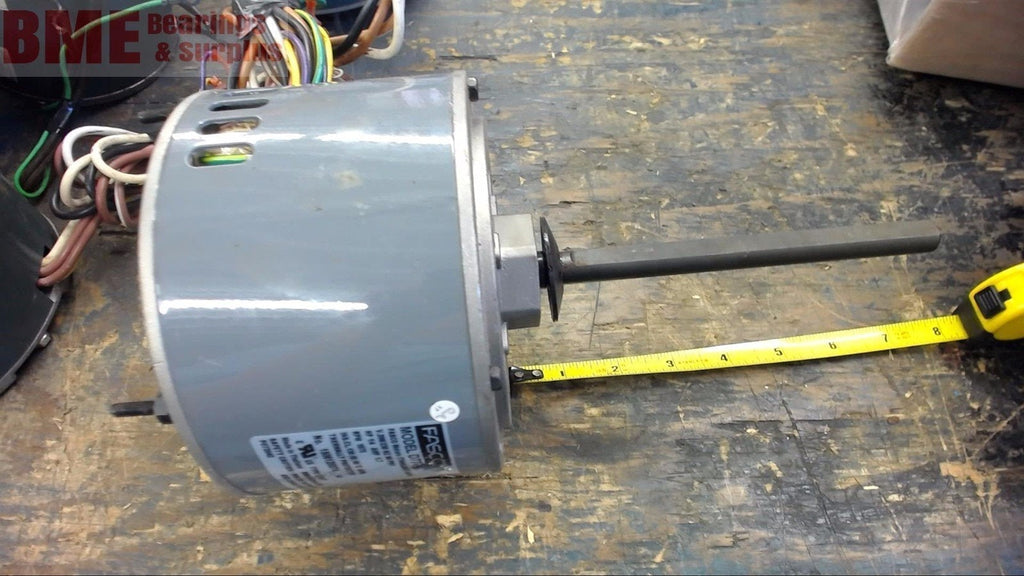 FASCO D77?? 1/4 HP HVAC MOTOR 1075 RPM, 208/230 VOLTS, 1.7 AMP, SINGLE PHASE