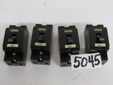 4 BREAKERS - 2 POLE - 110/220 V -  2 EA 10 AMP - 2 EA 6 AMP - SURFACE MOUNTING