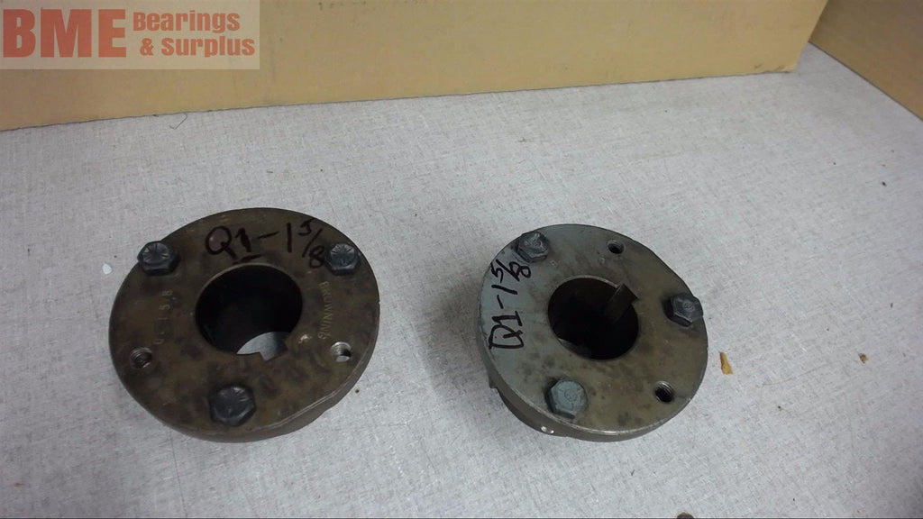 Lot Of 2--- Q1 Bushings 1 5/8" Bore