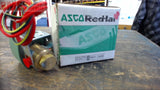 ASCO REDHAT SOLENOID VALVE 8320G003 1/8 PIPE 30 PSI 9.1 WATTS 60 HZ