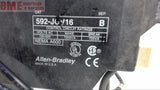 ALLEN-BRADLEY 592-JOV16 SERIES B OVERLOAD RELAY 120-600 VOLTS, 592-TPD400