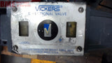 VICKERS DIRECTIONAL VALVE--NO INFORMATION ON DATA PLATE