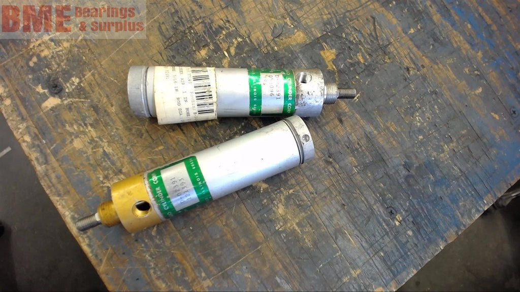 LOT OF 2---CHICAGO D-02391 PNEUMATIC CYLINDER