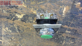 Green Flush Pushbutton 600 Volt Contact Block