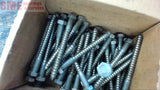 65+ PCS 3/8 X 4" HEX LAG SCREWS