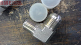 LOT OF 4---HYDRAULIC FITTINGS 3/4" MNPT X 3/4" JIC