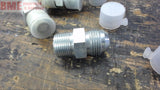 LOT OF 4--HYDRAULIC FITTINGS 3/4" MNPT X 3/4" JIC STRAIGHT