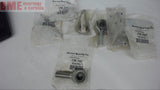 LOT OF 7 VARIOUS BRAND 1/2-20 X 1/2" ROD END BEARING