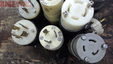 LOT OF 10 ASSORTED ELECTRICAL PLUGS AND RECEPTACLES