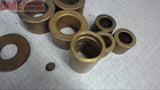 LOT OF ASSORTED BUSHINGS  VARIOUS SIZES