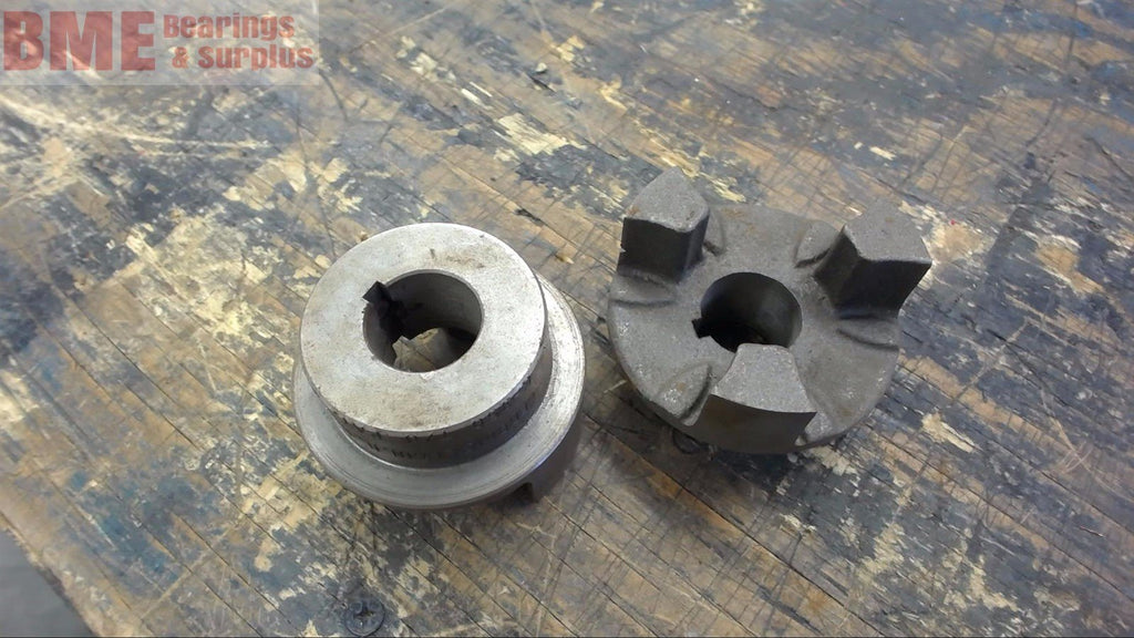 LOT OF 2 -- GERBING G-350  JAW COUPLING 7/8" BORE