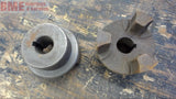 LOT OF 2 -- GEBING G-350 JAW COUPLING 3/4" BORE