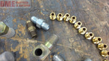 LOT OF ASSORTED PIPE FITTINGS AND COUPLING VARIOUS SIZES