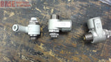 LOT OF 3 ASSORTED SMC FLOW VALVES