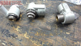 LOT OF 3 ASSORTED SMC FLOW VALVES