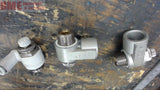 LOT OF 3 ASSORTED SMC FLOW VALVES