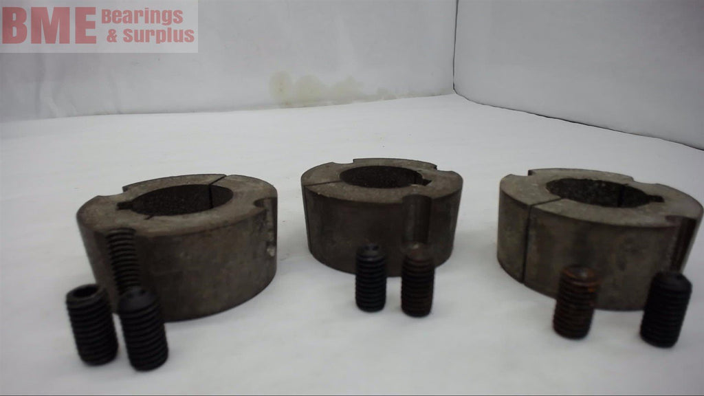 LOT OF 3 --  2012 TAPER-LOCK BUSHING 1 7/16" BORE