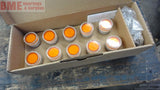 LOT OF 10-- SPRECHER + SCHUH DM205 AMBER PUSH BUTTONS S5M-LF5