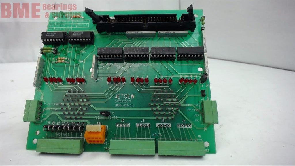 JET SEW 8020420070, 2850-051-015 ELECTRICAL BOARD