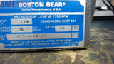 BOSTON GEAR RF726-40-B5-J RIGHT ANGLE GEAR REDUCER, 40:1 RATIO,