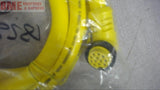 DANIEL WOODHEAD 47402-90 MINI CHANGE CORDSET, 12P FEMALE 90° 6' 16-12 PVC CORD