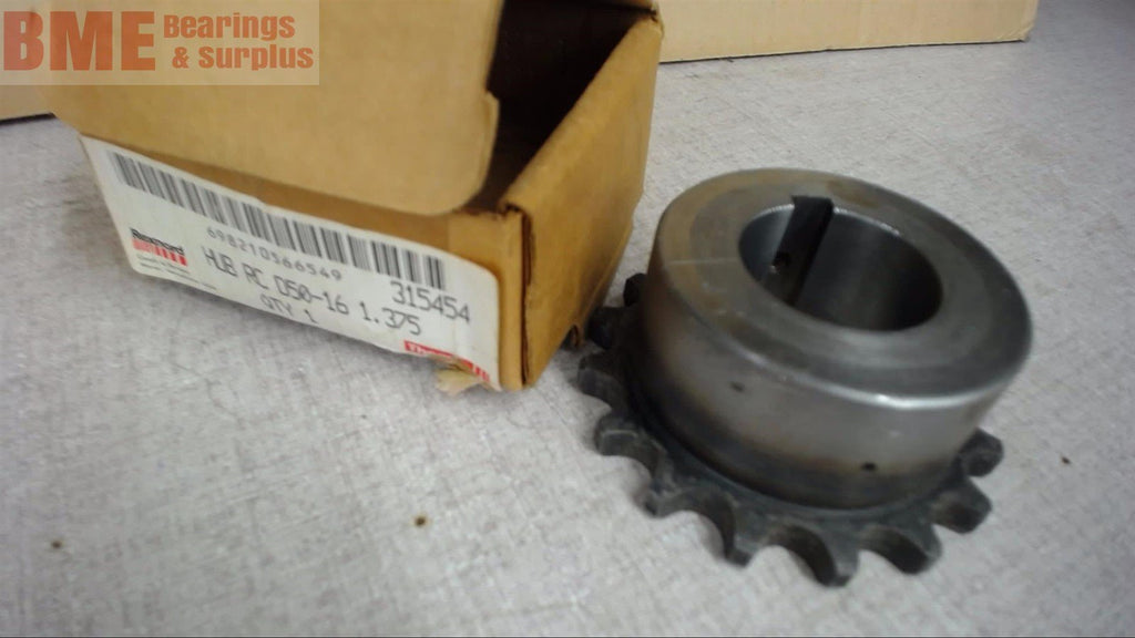 REXNORD HUB RC D50-16 1.375, 16 TEETH, 1.375" BORE