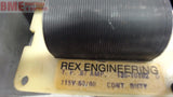 REX ENGINEERING 12886-135, 115 VOLTS 50-60 HZ, 60 RPM,