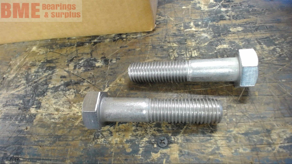 LOT OF 10 LBS 3/4-10 X 3 -1/4" STAINLESS STEEL  HEX HEAD CAP SCREW,