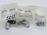 3 PISCO RL10-03 PNEWMATIC FITTINGS - 90 DEGREE EL ADAPTER - 3/8 MNPT - NEW