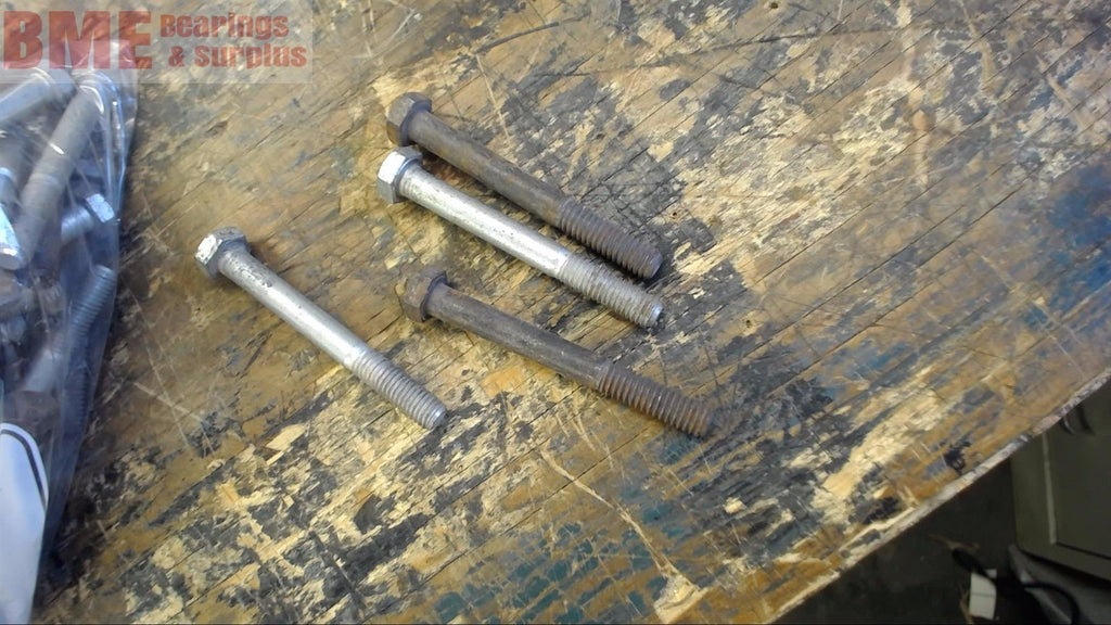 LOT OF 10 LBS 5/16-18 X 2-3/4"  HEX HEAD CAP SCREW,