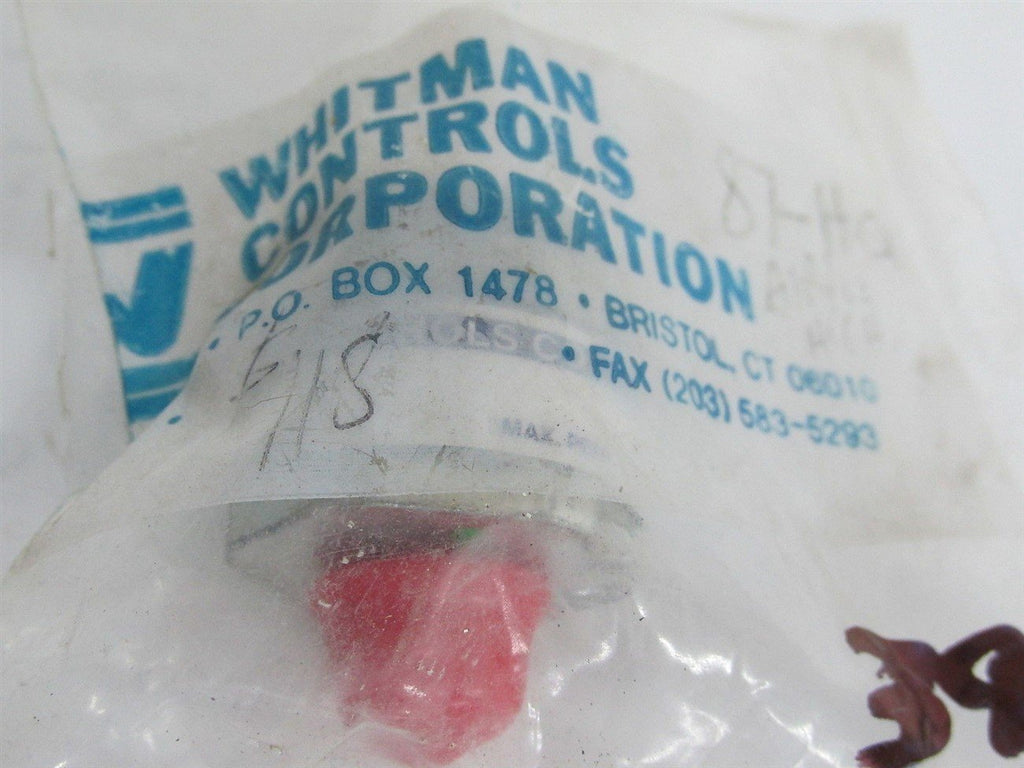 WHITMAN CONTROLS PRESSURE SWITCH    P119G-10N-K52T        - 5A250VAC   NEW