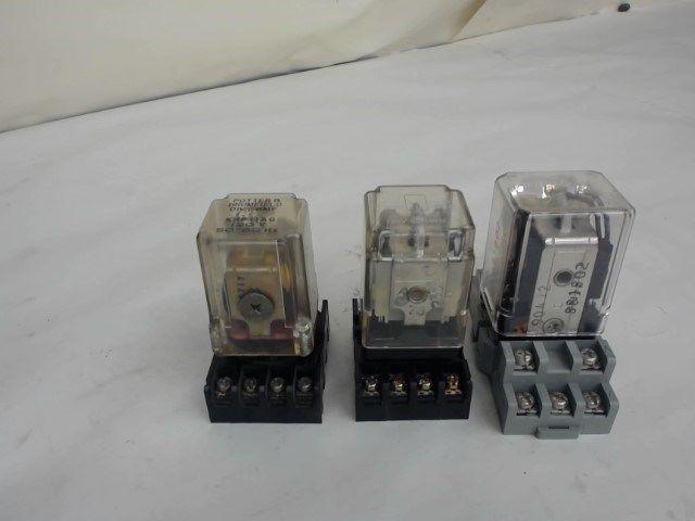 Lot Of 6, Various Terminal Blocks And Relays