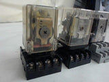 Lot Of 6, Various Terminal Blocks And Relays