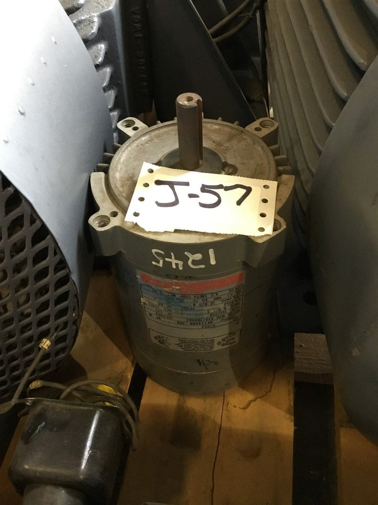 A.O. SMITH K1052 1/2 HP AC MOTOR 115/230 VOLTS, 3450 RPM, 2P, 56C FR, SINGLE PH