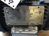 SIEMENS RGZZSSD 2 HP AC MOTOR 230/460 VOLTS, 3495 RPM, 2P, 145T FRAME,