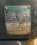 BALDOR 3 HP AC MOTOR 230/460 VOLTS, 1725 RPM, 4P, 182T FRAME,