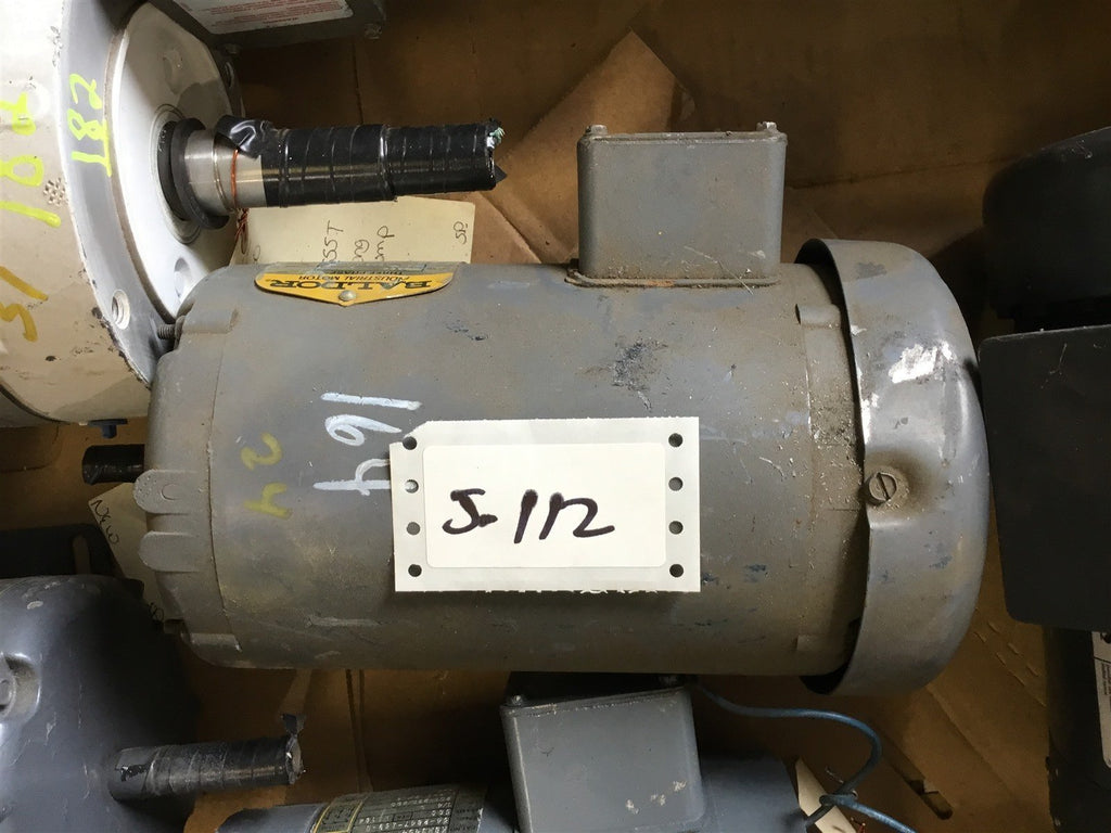 BALDOR M3464 3/4 HP, 208-230/460 VOLTS, 1725 RPM, 4P, 48 FRAME AC MOTOR