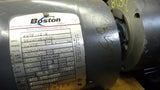 BOSTON HUTF-10-B 1 HP AC MOTOR 230/460 VOLTS, 1750 RPM, 4P, 143TC FRAME