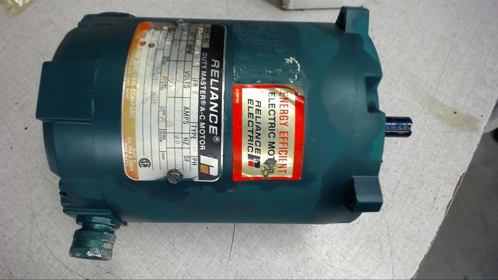 RELIANCE P56H3003N-TN 1/4 HP AC MOTOR 208-230/460 VOLTS, 1725 ROM, 4P, 56C FRAME