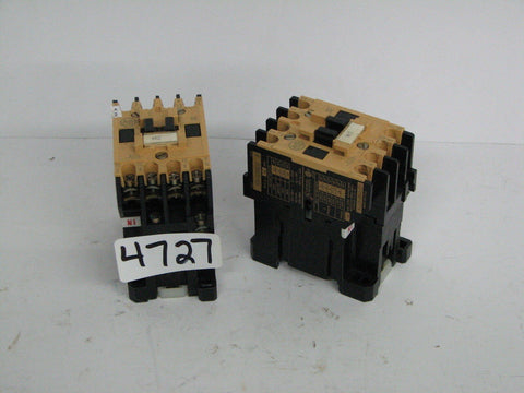 2 Allen Bradley 100-A09ND3 Ser. B 4 Pole Contactors 120VAC 60Hz Coils