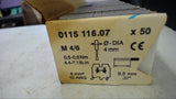 BOX OF 50 ENTRELEC 0115 116.07 TERMINAL BLOCKS