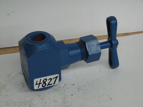 Crane #1 Hydraulic Valve 3000 Wog 222H Steel Manual Gate Valve 1-1" Mnpt