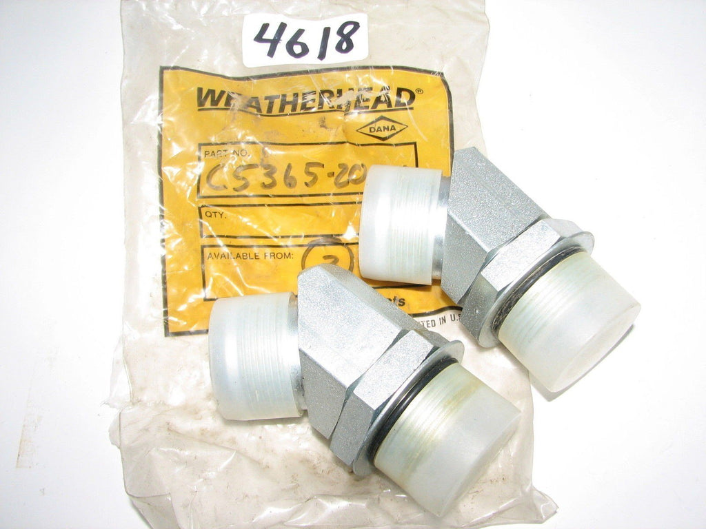 2 Weatherhead Hydralic Fittings C5365-20-20   - New