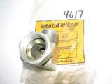 WEATHERHEAD C5506-20  HYDRALIC FITTING 90 DEGREE ELBOW ANGEL - SWIVEL HEAD - NEW