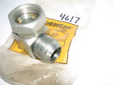 WEATHERHEAD C5506-20  HYDRALIC FITTING 90 DEGREE ELBOW ANGEL - SWIVEL HEAD - NEW