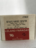 LELAND FARADAY LF30210 DEFINITE PURPOSE CONTACTOR 2POLE OPEN TYP 24V 60HZ 30FLA